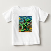 Rodeo Rex - Dino Cowboy Baby T-shirt (Voorkant)