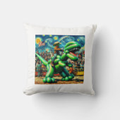 Rodeo Rex - Dino Cowboy Kussen (Voorkant)