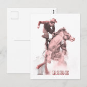 Rodeo Ride Briefkaart (Voorkant / Achterkant)