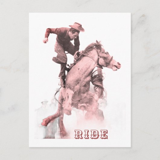 Rodeo Ride Briefkaart (Voorkant)