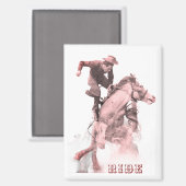 Rodeo Ride Magneet (Voorkant / Achterkant)