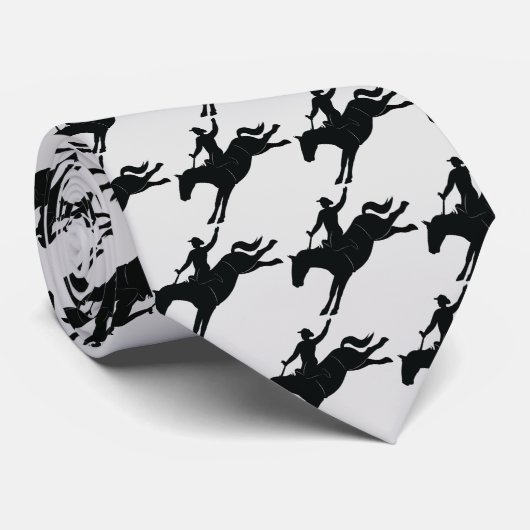 Rodeo: Ride'Em Cowboy! Stropdas (Opgerold)