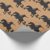 Rodeo Rider Brown Cadeaupapier (Hoek)