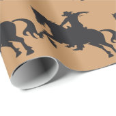Rodeo Rider Brown Cadeaupapier (Rol Hoek)