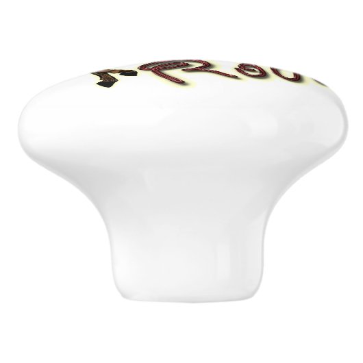 Rodeo Rider Drawer Keramische Knop (Zijkant)