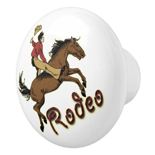 Rodeo Rider Drawer Keramische Knop (Rechts)