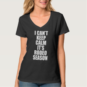 Rodeo Rider Gezegde voor een rodeo-rol T-shirt