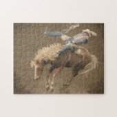 Rodeo Rider Legpuzzel (Horizontaal)