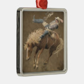 Rodeo Rider Metalen Ornament (Rechts)