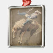 Rodeo Rider Metalen Ornament (Links)