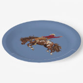  Rodeo rijder Papieren Bordje (Gekanteld)