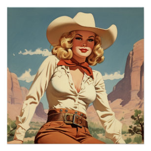  Rodeo Romance: Wild West fluistert Perfect Poster