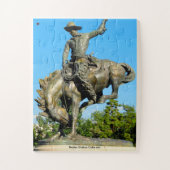 Rodeo Statue Colorado Legpuzzel (Verticaal)