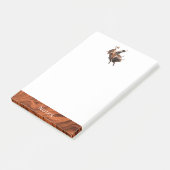 Rodeo Stier Rijder  Post-it® Notes (Schuin)