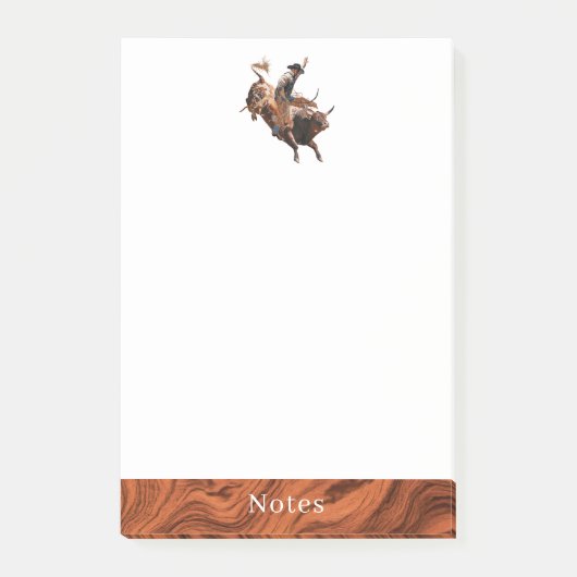 Rodeo Stier Rijder  Post-it® Notes (Voorkant)