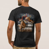 Rodeo Stier Rijder, T-shirt (Achterkant)