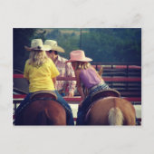 Rodeo Talk Briefkaart (Voorkant)