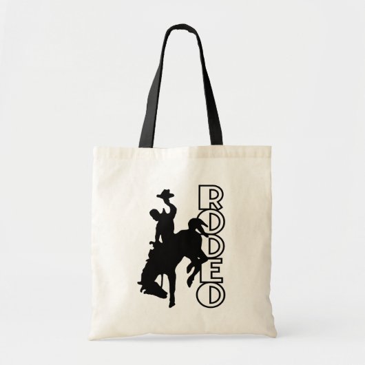 Rodeo-tas - kies stijl en kleur tote bag (Voorkant)