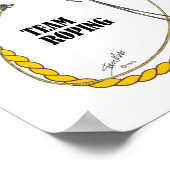 Rodeo Team Ropers Poster (Hoek)