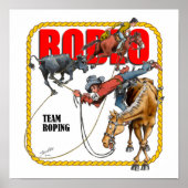 Rodeo Team Ropers Poster (Voorkant)