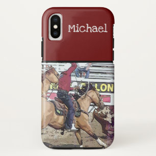Rodeo Team Roping Case-Mate iPhone Case