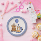 Rodeo Thayed Birthday Party Borden - Baby Boy Papieren Bordje (Feest)