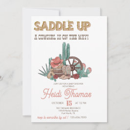 Rodeo ThMED | WESTERN BABY SHOWER Kaart