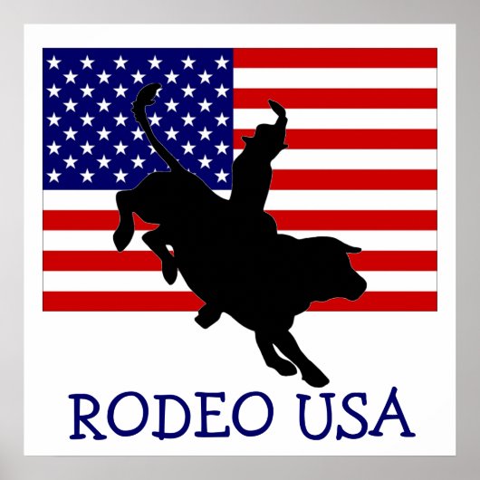 RODEO USA POSTER (Voorkant)