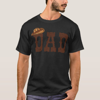 Rodeo Vader Western Cowboy Cowgirl Familie Groep T-shirt