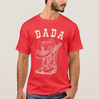 Rodeo Vader Western Cowboy Verjaardag Jongen Famil T-shirt