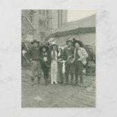 Rodeo van Chicago, 1929. Briefkaart (Voorkant)