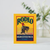 Rodeo Vegetable LabelSalinas, CA Briefkaart (Staand voorkant)