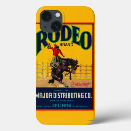 Rodeo Vegetable LabelSalinas, CA Case-Mate iPhone Case (Achterkant)