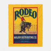 Rodeo Vegetable LabelSalinas, CA Fleece Deken (Voorkant)