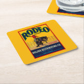 Rodeo Vegetable LabelSalinas, CA Kartonnen Onderzetters (Schuin)