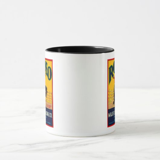 Rodeo Vegetable LabelSalinas, CA Mok (Midden)