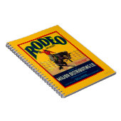 Rodeo Vegetable LabelSalinas, CA Notitieboek (Rechterzijde)