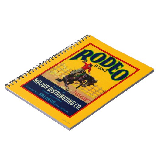 Rodeo Vegetable LabelSalinas, CA Notitieboek (Linkerzijde)