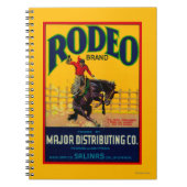 Rodeo Vegetable LabelSalinas, CA Notitieboek (Voorkant)