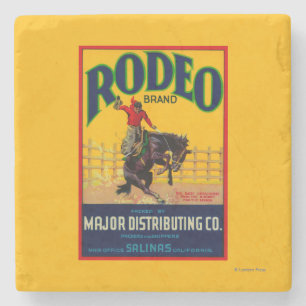 Rodeo Vegetable LabelSalinas, CA Stenen Onderzetter