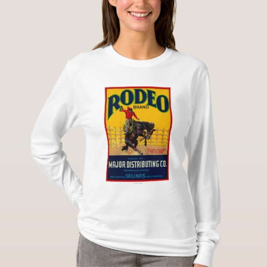 Rodeo Vegetable LabelSalinas, CA T-shirt (Voorkant)