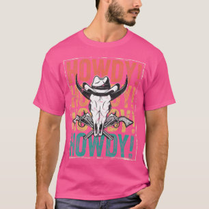 Rodeo verontruste Westerne schuur dans T-shirt