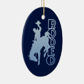RODEO-versiering, aanpassen Keramisch Ornament (Rechts)