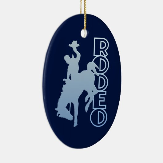 RODEO-versiering, aanpassen Keramisch Ornament (Rechts)