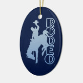 RODEO-versiering, aanpassen Keramisch Ornament (Links)