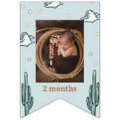 Rodeo West Cowboy Monthly Photo Bunting Flags Vlaggetjes (Derde vlag)