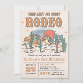 Rodeo Western Cowboy 2e verjaardag Kaart (Voorkant)