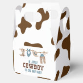 Rodeo Western Cowboy Baby shower Bedankdoosjes (Geopend)