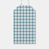 Rodeo Western Cowboy Baby Shower Cadeaulabel (Achterkant)