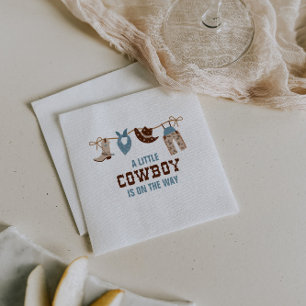 Rodeo Western Cowboy Baby shower Napkins Servet